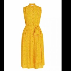 Sleeveless Polka-Dot Shirtdress - The NY&C Legacy Collection